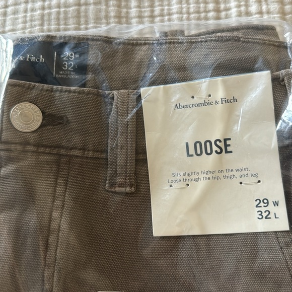 Abercrombie Loose Workwear Pant 29x32 - Picture 2 of 6